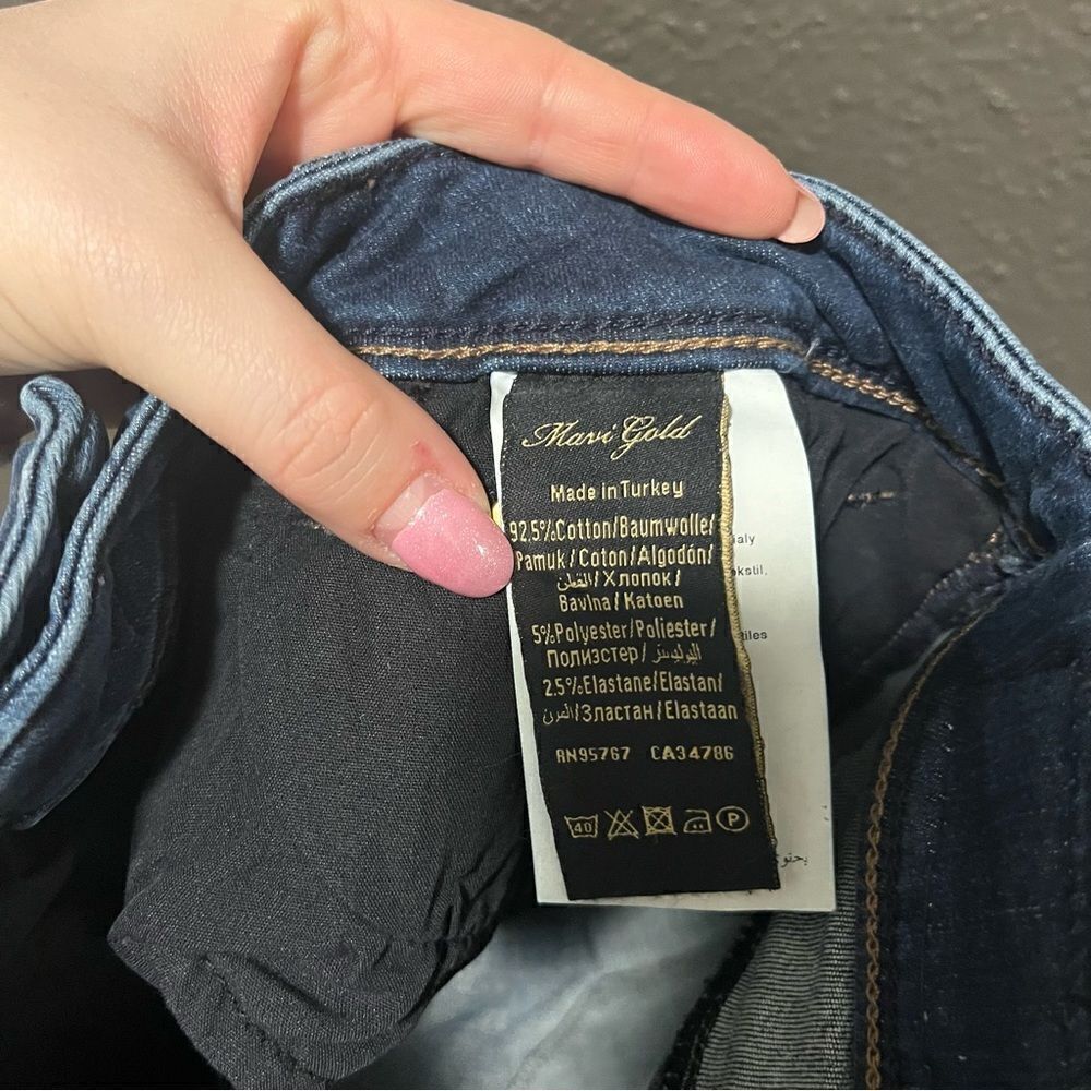 Mavi Gold Adriana Mid-Rise Super Skinny - Picture 9 of 12